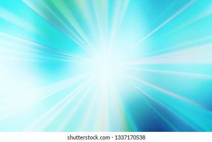 Light Blue, Green vector blurred pattern. New colored illustration in blur style with gradient. Elegant background for a brand book.