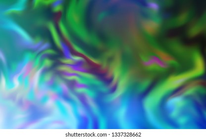 Light Blue, Green vector blurred bright texture. An elegant bright illustration with gradient. New way of your design.