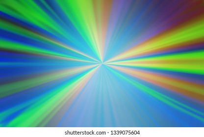 Light Blue, Green vector blurred bright template. Glitter abstract illustration with gradient design. Background for a cell phone.