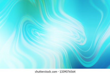 Light Blue, Green vector blurred bright template. A completely new colored illustration in blur style. New way of your design.