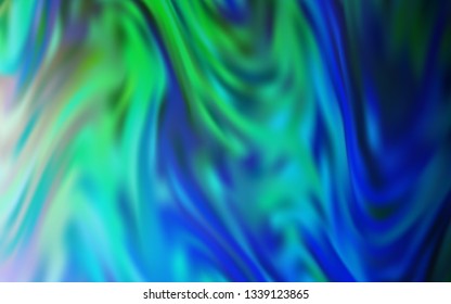 Light Blue, Green vector blurred bright template. An elegant bright illustration with gradient. New way of your design.