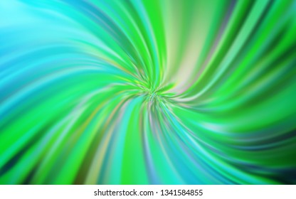 Light Blue, Green vector blurred bright template. Modern abstract illustration with gradient. New design for your business.