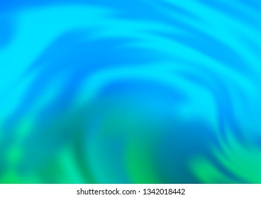 Light Blue, Green vector blurred and colored background. Shining colorful illustration in a Brand new style. The blurred design can be used for your web site.