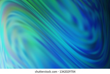Light Blue, Green vector blurred bright template. Abstract colorful illustration with gradient. Background for a cell phone.
