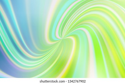 Light Blue, Green vector blurred shine abstract texture. Colorful illustration in abstract style with gradient. Completely new design for your business.