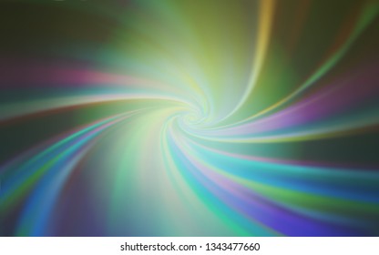 Light Blue, Green vector blurred shine abstract background. Glitter abstract illustration with gradient design. Background for designs.
