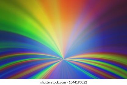 Light Blue, Green vector blurred template. Abstract colorful illustration with gradient. Completely new design for your business.