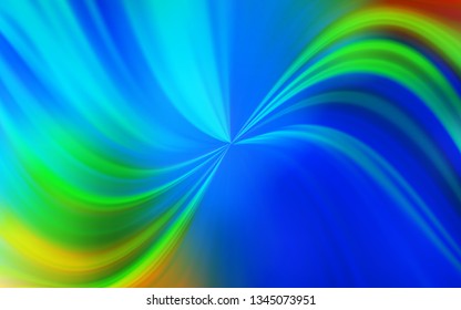 Light Blue, Green vector blurred background. Abstract colorful illustration with gradient. New way of your design.