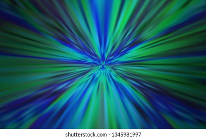 Light Blue, Green vector blurred pattern. A completely new colored illustration in blur style. Elegant background for a brand book.