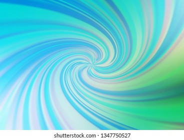 Light Blue, Green vector blurred background. An elegant bright illustration with gradient. Brand new style for your business design.