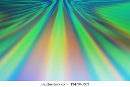 Light Blue, Green vector blurred shine abstract texture. Colorful abstract illustration with gradient. The best blurred design for your business.