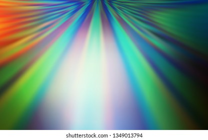 Light Blue, Green vector blurred bright template. An elegant bright illustration with gradient. Background for designs.