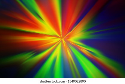 Light Blue, Green vector blurred shine abstract texture. Creative illustration in halftone style with gradient. New style for your business design.