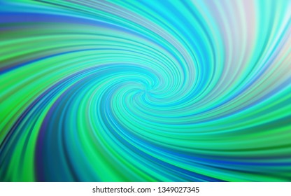 Light Blue, Green vector blurred background. A completely new colored illustration in blur style. Elegant background for a brand book.