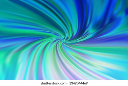 Light Blue, Green vector blurred shine abstract texture. Modern abstract illustration with gradient. New way of your design.