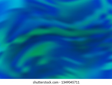 Light Blue, Green vector blurred and colored template. Modern geometrical abstract illustration with gradient. Brand new design for your business.