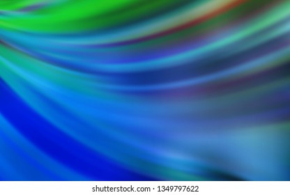 Light Blue, Green vector blurred bright texture. An elegant bright illustration with gradient. Blurred design for your web site.