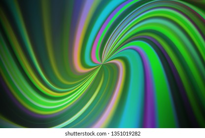 Light Blue, Green vector blurred bright texture. Glitter abstract illustration with gradient design. New style design for your brand book.