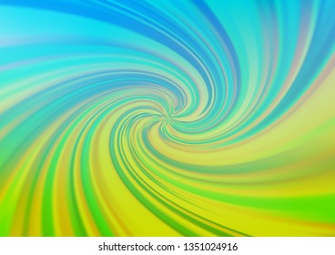 Light Blue, Green vector blurred bright background. Colorful abstract illustration with gradient. The elegant pattern for brand book.