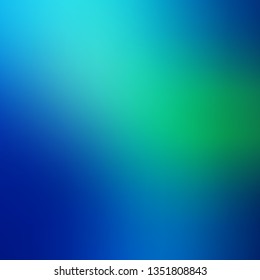 Light Blue, Green vector blurred pattern. Abstract illustration with gradient blur design. New design for applications.