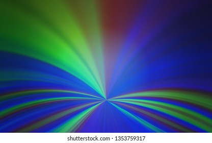 Light Blue, Green vector blurred bright template. Colorful abstract illustration with gradient. Blurred design for your web site.