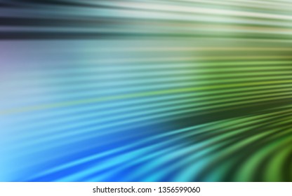 Light Blue, Green vector blurred shine abstract background. Abstract colorful illustration with gradient. The best blurred design for your business.