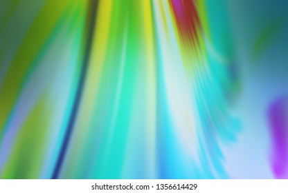 Light Blue, Green vector blurred bright pattern. Abstract colorful illustration with gradient. Blurred design for your web site.