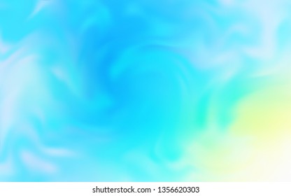 Light Blue, Green vector blurred bright pattern. An elegant bright illustration with gradient. The best blurred design for your business.