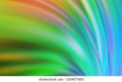 Light Blue, Green vector blurred background. A completely new colored illustration in blur style. Background for a cell phone.