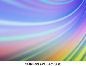 Light Blue, Green vector blurred and colored background. A completely new color illustration in a bokeh style. The template can be used for your brand book.