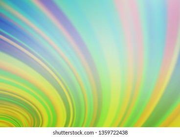 Light Blue, Green vector blurred bright pattern. Shining colorful illustration in a Brand new style. The elegant pattern for brand book.