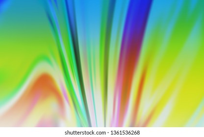Light Blue, Green vector blurred pattern. Glitter abstract illustration with gradient design. Blurred design for your web site.