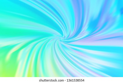 Light Blue, Green vector blurred template. Colorful abstract illustration with gradient. Blurred design for your web site.