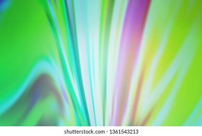 Light Blue, Green vector blurred bright pattern. Glitter abstract illustration with gradient design. Background for designs.