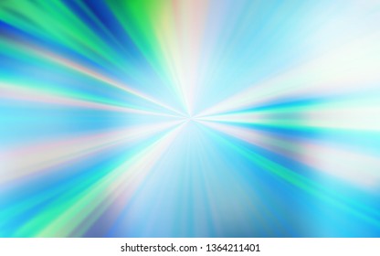 Light Blue, Green vector blurred template. Abstract colorful illustration with gradient. The best blurred design for your business.