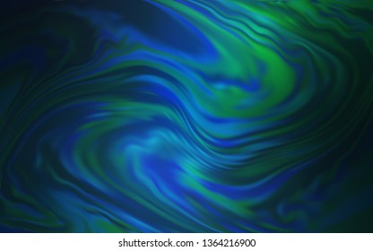 Light Blue, Green vector blurred background. Abstract colorful illustration with gradient. New style design for your brand book.