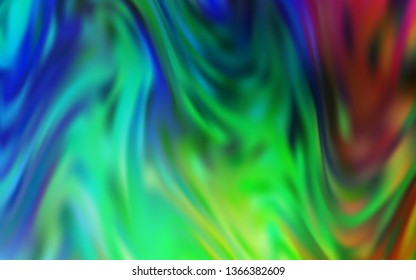 Light Blue, Green vector blurred pattern. An elegant bright illustration with gradient. New way of your design.