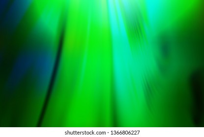 Light Blue, Green vector blurred and colored pattern. Colorful abstract illustration with gradient. Background for designs.