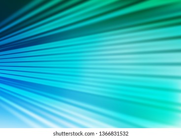 Light Blue, Green vector blurred shine abstract pattern. Shining colorful illustration in a Brand new style. The best blurred design for your business.