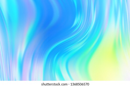 Light Blue, Green vector blurred bright texture. Glitter abstract illustration with gradient design. Blurred design for your web site.