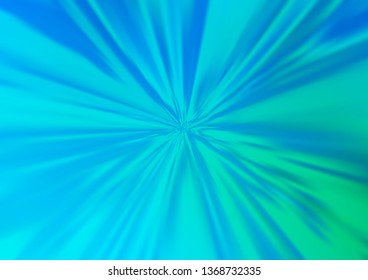 Light Blue, Green vector blurred bright template. Shining colorful illustration in a Brand new style. Brand new style for your business design.