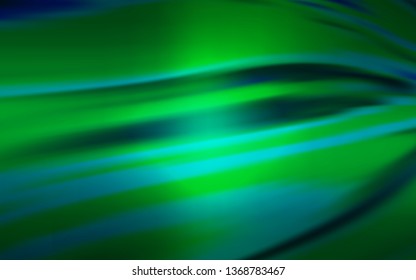 Light Blue, Green vector blurred shine abstract background. Colorful abstract illustration with gradient. Elegant background for a brand book.