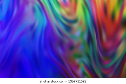 Light Blue, Green vector blurred bright texture. Colorful illustration in abstract style with gradient. New style for your business design.