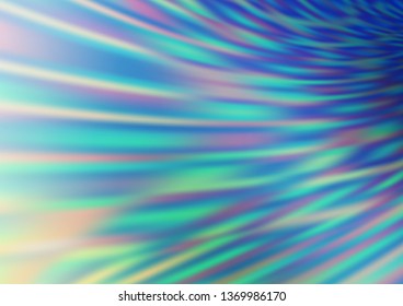 Light Blue, Green vector blurred and colored template. Shining colorful illustration in a Brand new style. The blurred design can be used for your web site.