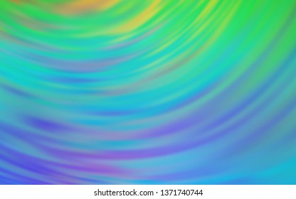 Light Blue, Green vector blurred and colored pattern. Modern abstract illustration with gradient. New way of your design.