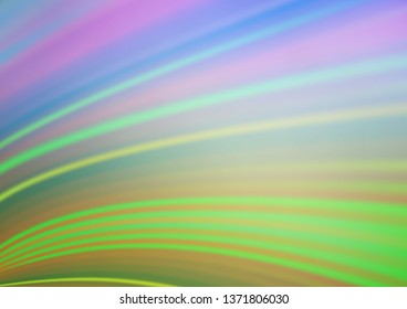 Light Blue, Green vector blurred bright pattern. An elegant bright illustration with gradient. A new texture for your design.