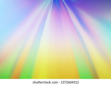 Light Blue, Green vector blurred and colored template. Creative illustration in halftone style with gradient. A new texture for your design.