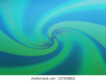 Light Blue, Green vector blurred background. Creative illustration in halftone style with gradient. The template can be used for your brand book.
