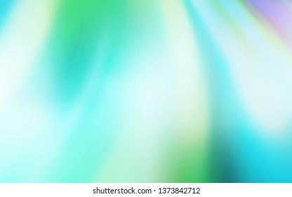 Light Blue, Green vector blurred template. Modern abstract illustration with gradient. Blurred design for your web site.