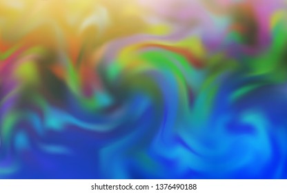 Light Blue, Green vector blurred pattern. New colored illustration in blur style with gradient. The best blurred design for your business.